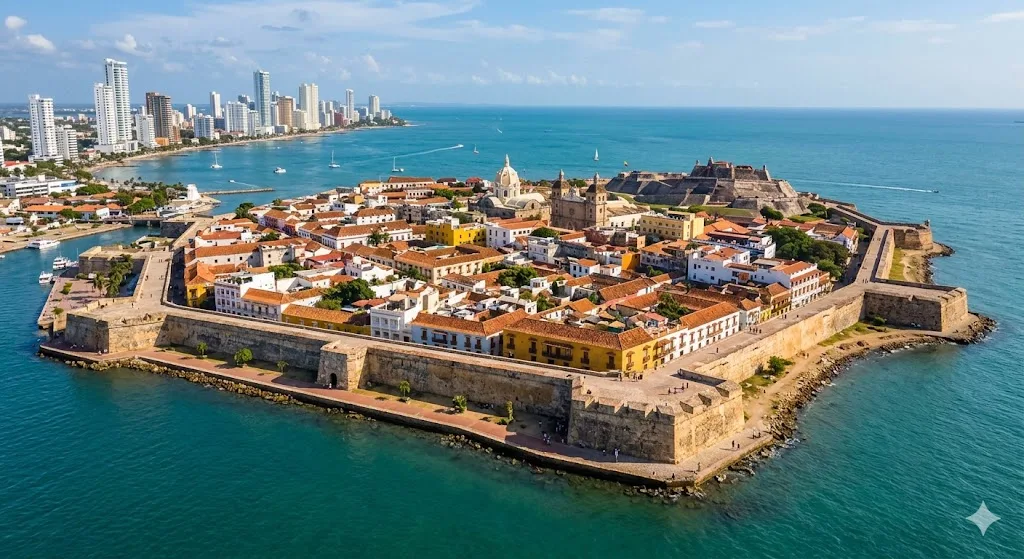 Ciudad amurallada de Cartagena Colombia — Patrimonio UNESCO — paquetes desde Ecuador