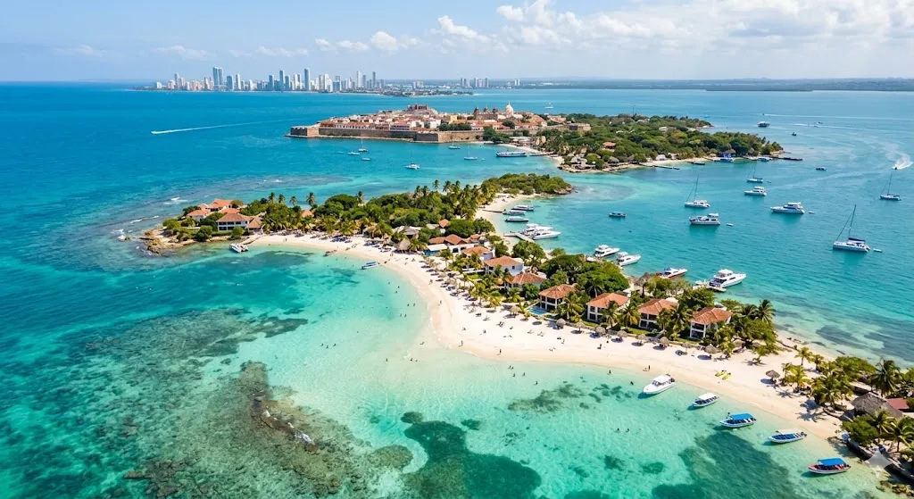 Islas del Rosario Cartagena Colombia — excursión desde Ecuador con AQT