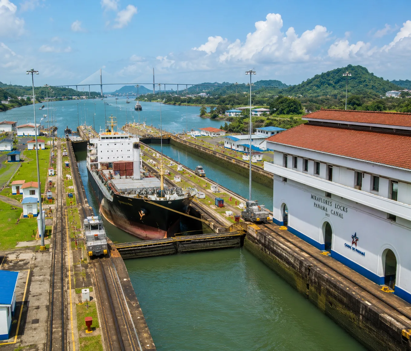 Mirador Miraflores Canal de Panamá — tour con AQT Ecuador